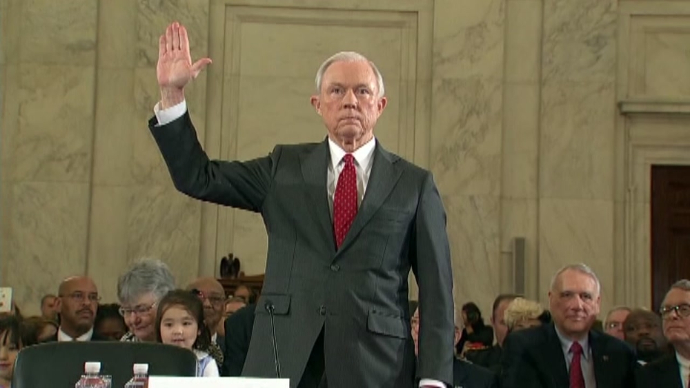 Attorney General Sessions facing questions about Russia in testimony on Capitol Hill
